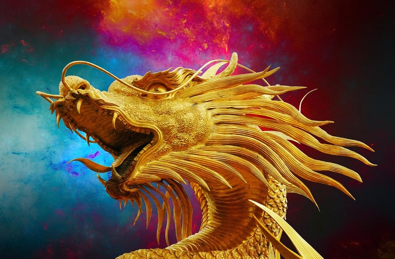 Fantasy dragon decor